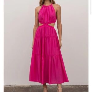 NWT never worn, Moon River Cutout Midi Dress , small